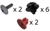 kit 10 presilha parabarro new fiesta 2013 ate 2019