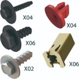 Kit Fixao Grampo Presilha Parafuso do Parachoque