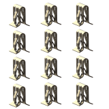 12 Presilha Metal Painel Soleira Coluna Chevrolet 