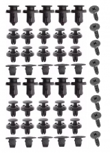 Kit 48 Presilha fixa parabarro parachoque honda Civic City Fit