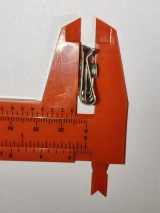 porca rapida m5 medidas 20mm X 15mm X rosca m5  gancho caamba montana