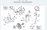 Parafuso Regulador Rodado Plantadeira - 0521018575