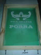 Tela Para Silk Screen+kit  Parafusos-tela Grande 50x60 Arte