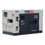 Big Gerador Diesel Silenciado C/ Radiador gua Toyama 12 Kva