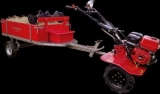 Carreta Madeira P Motocultivador Tratorito Capacidade 250 Kg