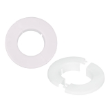 Moldura Acabamento Ar Condicionado Split Branca 55mm bi-partida