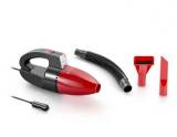 Aspirador de P Automotivo 1500pa 12v 60w Funcao Solido e Liquido Com Mangueira Vermelho Multilaser - AU607