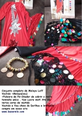 Conjunto de Melaya Laff completo varios cores..