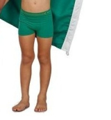 Cueca Boxer Brasil Ultraleve 090207 Marca Zeus Fabricante DeMillus Em Microfibra Elstica Sem Costuras Laterais Cor Verde Bandeira