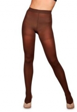 Meia Cala Opaca Dantelle 000735 Fio 40 Denier Adere Com Perfeio e Protege Muito Mais Cor Chocolate