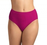Calcinha Cala Alta Ultraleve DeMillus 57401 Tamanho nico (Veste de ME a EG) Cor Uva
