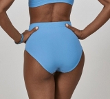 Calcinha Cala Alta Ultraleve DeMillus 57400 Tamanho nico (Veste de ME a EG) Cor Azul Cu