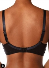 Suti Secret Cotton DeMillus 78052 Frente Dupla Sem Espuma Sem Aro Costuras Embutidas No Decote Para No Marcar Cor Preto