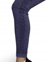 Cala Legging Fitness Ritmo Ultraleve DeMillus 00132 Em Microfibra Elstica Tecnologia Sem Costuras Cor Marinho Tamanho nico (Veste PE ao GR)