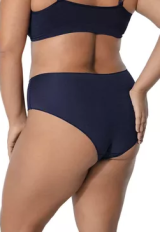 Calcinha Cala Cavada Grenade DeMillus 56110 Em Viscose Elstica Leve Confortvel e Super Elstica Cor Marinho