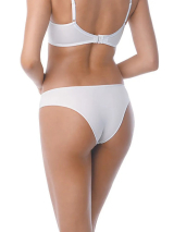 Calcinha Biquni DeMillus Sweet 53128 Em Elastano Detalhes Em Exclusivo Bordado De Flores Em Degrad Elstico Suave Nas Cavas Cor Branco Tamanho P