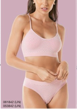 Suti Top Together Ultraleve DeMillus 61842 Em Microfibra Elstica Ultraleve Tecnologia Sem Costura Tamanho nico Veste 42 ao 48 Cor Rosa Quartzo
