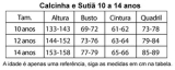 Calcinha Cala Short Menina Ultraleve Infantojuvenil DeMillus 50030 Em Microfibra Aderncia e Conforto Tamanho nico Veste 10 a 14 anos Cor Preto