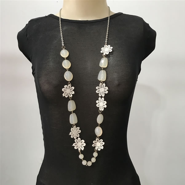 Colar Ametista Prata Tibetana Boho Luxo Gargantilha NE001332