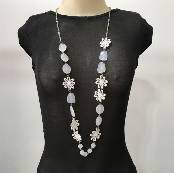 Colar Ametista Prata Tibetana Boho Luxo Gargantilha NE001332
