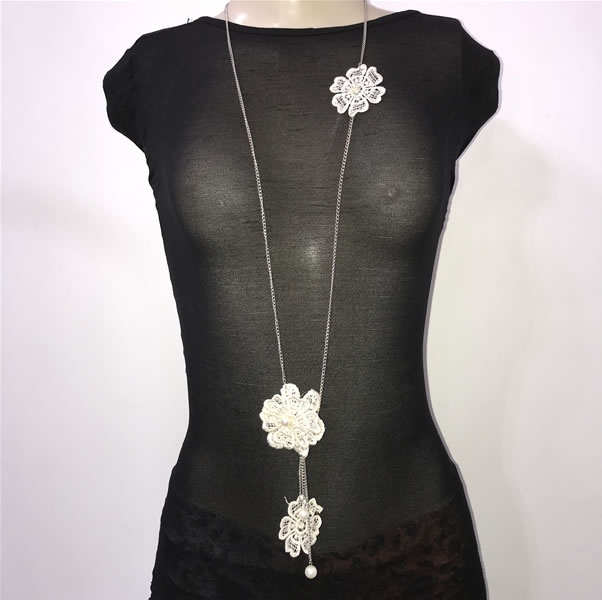 Colar Ametista Prata Tibetana Boho Luxo Gargantilha NE001332