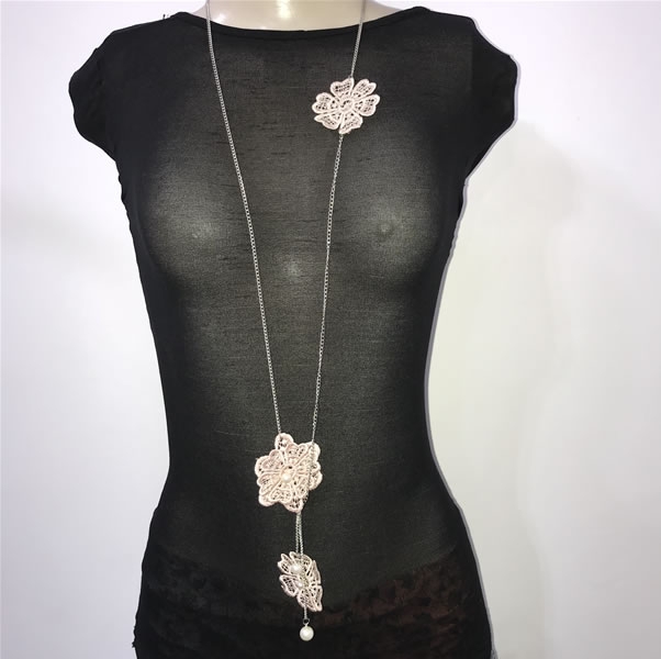 Colar Ametista Prata Tibetana Boho Luxo Gargantilha NE001332