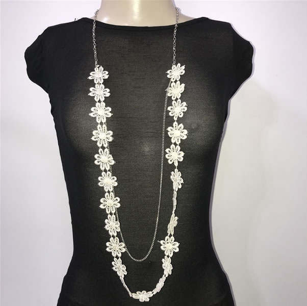 Colar Ametista Prata Tibetana Boho Luxo Gargantilha NE001332