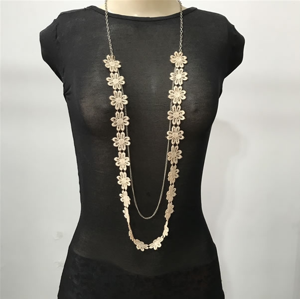Colar Ametista Prata Tibetana Boho Luxo Gargantilha NE001332