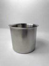 BECKER DE AO INOX COM BICO CAPACIDADE PARA 500ml (COD 15054)