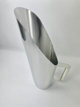 CONCHA DE AO INOX TIPO CEREAIS CAPACIDADE PARA 1500ml COM ALA (COD 14838)