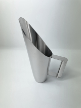 CONCHA DE AO INOX TIPO CEREAIS CAPACIDADE PARA 500ml COM ALA (COD 21326)