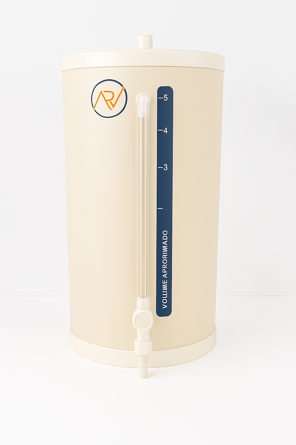 BARRILETE DE PVC PARA GUA CAPACIDADE PARA 5 LITROS (COD 20537)