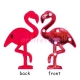 Luminria de LED Decorativa Flamingo tamanho 22,5cm (J vai com as pilhas)
