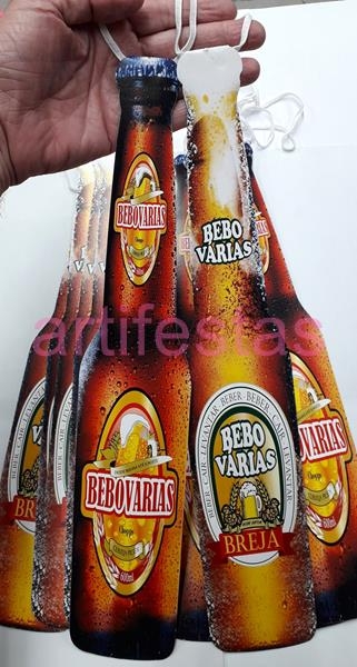 Painel Decorativo mod. Boteco Cerveja e Futebol ref. 420 em Papel  Cartonagem tam.50x70cm. por R$19,90