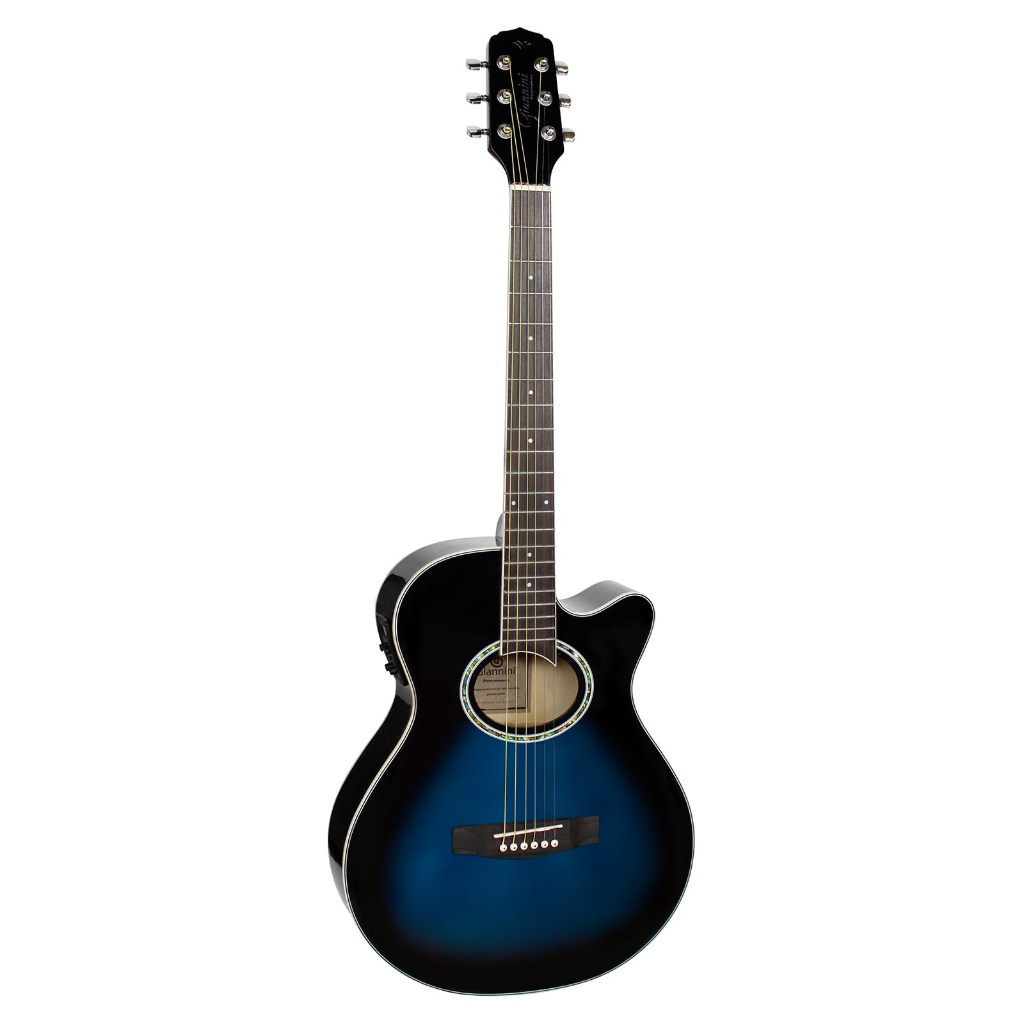 Viol�o A�o Eletroac�stico Performance GSF-1D CEQ Dark Blue Burst (DBB) Giannini