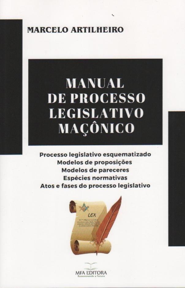 167 - Manual de Processo Legislativo Maçônico