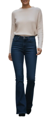 CAL�A JEANS ZOOMP FEMININA FLARE BASE MISS AM�RICA-REF.UNI000989