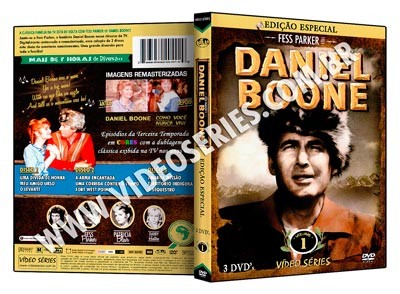 Daniel Boone Série Completa 165 Eps. Dublados 9 Boxes 48 Dvd