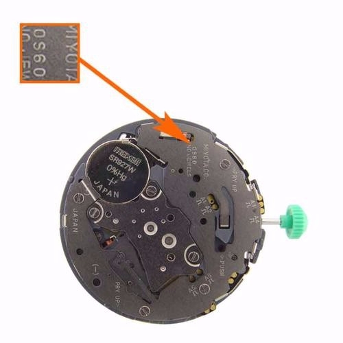 Mouvement De Montre Miyota OS60 – 6 Aiguilles – État Neuf – Compatible Festina 8978