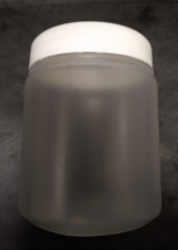 POTE 500 GR OVAL TRANSPARENTE C/ TAMPA  EM5925