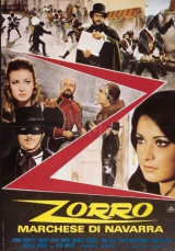 ZORRO - O TEMVEL ESPADACHIM (Zorro - O Marqus De Navarra) (Nadir Moretti,Malisa Longo,Daniele Vargas) (LEG)