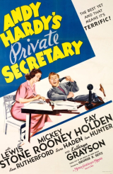 A SECRETRIA DE ANDY HARDY (1941) (Lewis Stone,Mickey Rooney,Fay Holden) (LEG)