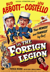 ABBOTT E COSTELLO - NA LEGIO ESTRANGEIRA (1950) (Bud Abbott,Lou Costello,Patricia Medina) (LEG)