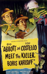 ABBOTT E COSTELLO - FRENTE A FRENTE COM ASSASSINOS (Bud Abbott,Lou Costello,Boris Karloff) (LEG)
