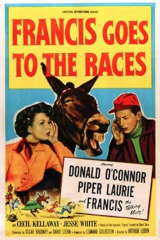 FRANCIS NAS CORRIDAS (Francis Vai s Corridas) (1951) (Donald O’Connor,Piper Laurie,Cecil Kellaway) (LEG)