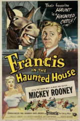 FRANCIS ENTRE FANTASMAS (Francis na Casa Assombrada) (1956) (Mickey Rooney,Virginia Welles,James Flavin) (LEG)