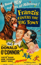 FRANCIS, O DETETIVE (Francis em Nova York) (1953) (Donald O’Connor,Yvette Duguay,Gene Lockhart) (LEG)