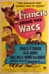 FRANCIS E O BATALHO FEMININO (1954) (Donald O’Connor,Julie Adams,Chill Wills) (LEG)