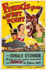 FRANCIS VAI PARA WEST POINT (Francis na Academia) (1952) (Donald O’Connor,Lori Nelson,Alice Kelley) (LEG)