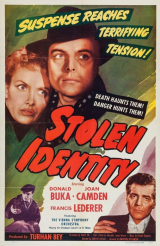 IDENTIDADE ROUBADA (1953) (Donald Buka,Joan Camden,Francis Lederer) (LEG)